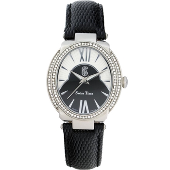 ساعت مچی SWISS TIME کد ST 401-SSBlk/Wh.Bl